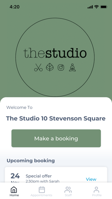 The Studio 10 Stevenson Square Screenshot