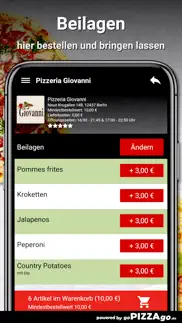 How to cancel & delete pizzeria giovanni berlin 4