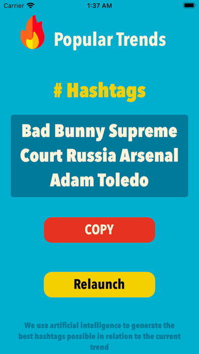Screenshot #3 pour Popular Trends
