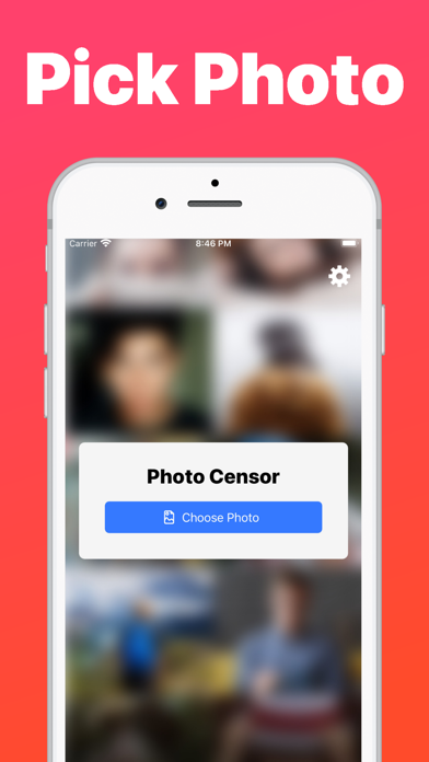 Screenshot #1 pour Photo Censor - Pixelate & Blur