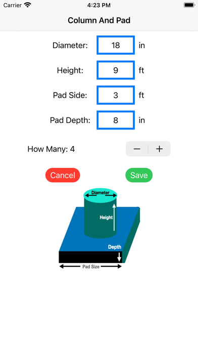 Concrete Volume Assistantのおすすめ画像5