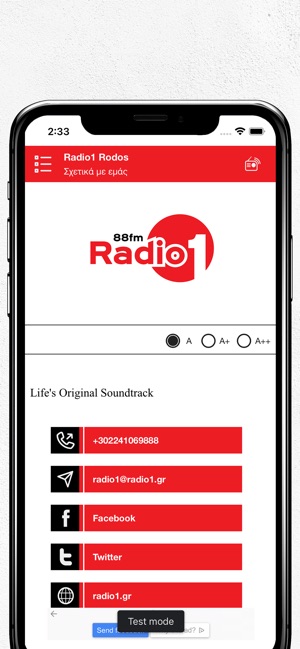Radio1 Rodos on the App Store