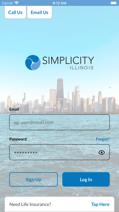 Simplicity Illinois Life Quote Screenshot