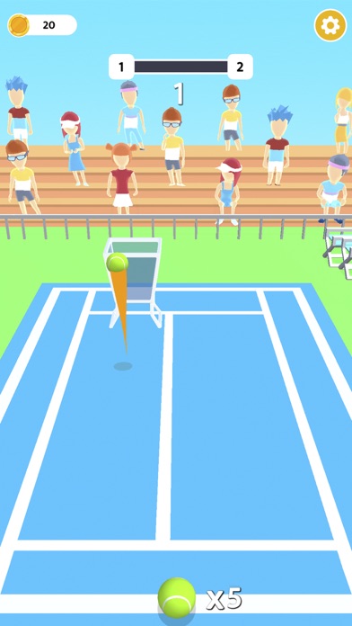 Tennis Bouncing Master 3D Screenshot