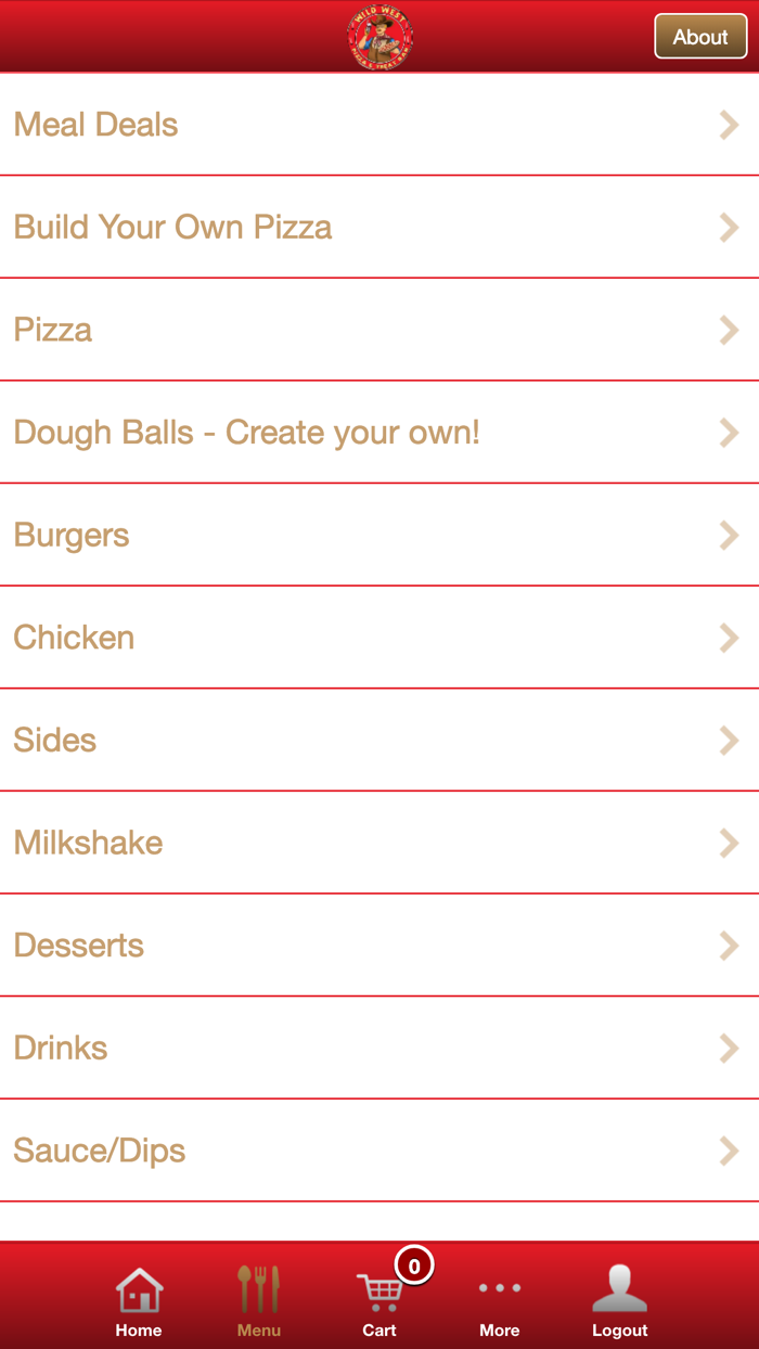 Wild west pizza  treat bar