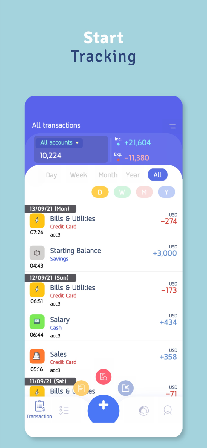 Money Diary - Expense Tracker