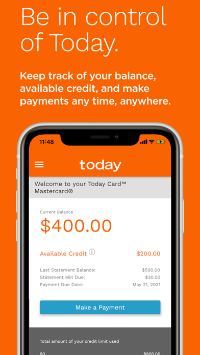 Today Card Screenshot