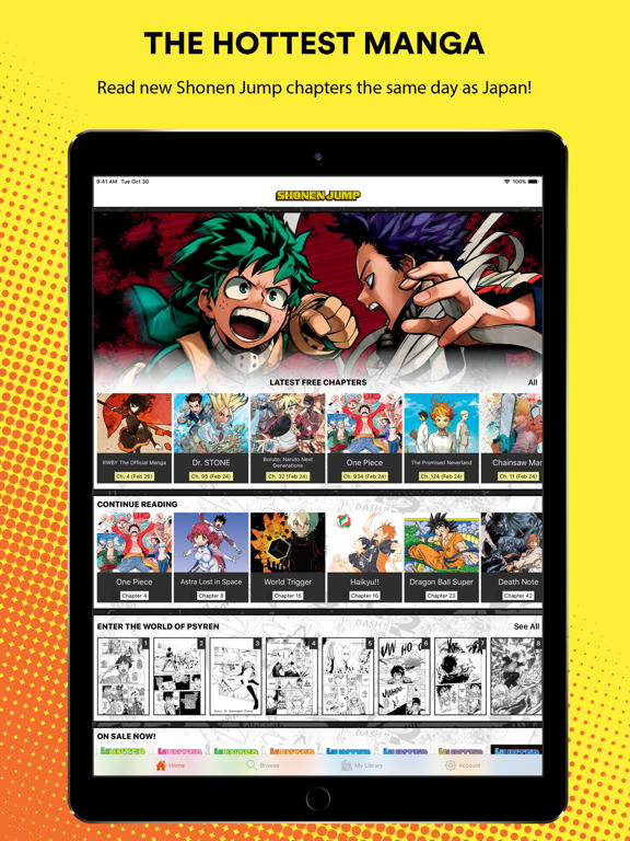 Shonen Jump Manga & Comics screenshot