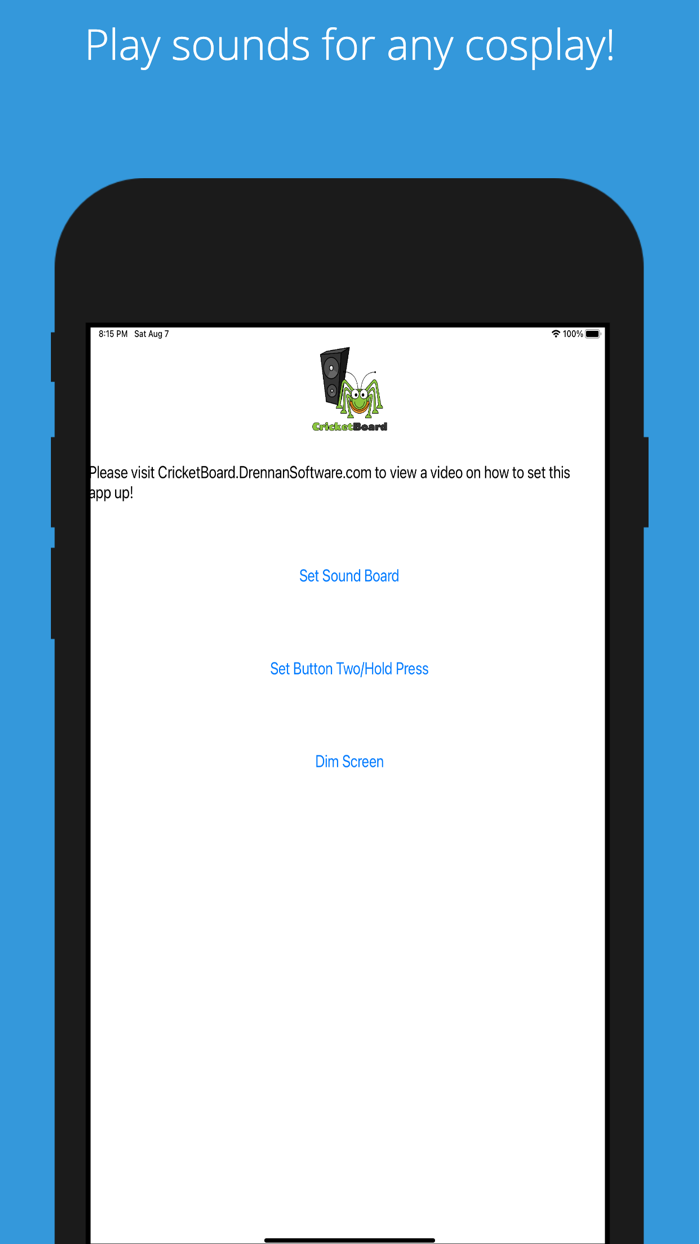 CricketBoard Clicker