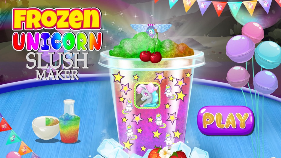 #2. Frozen Unicorn Slush Maker (iOS) 由: Haroon Mehmood