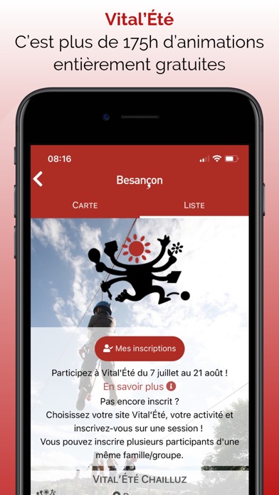 Sport à Besançon Screenshot