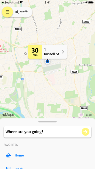 KLM Taxis Screenshot