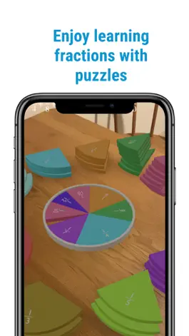 Game screenshot Fraction Puzzle AR mod apk