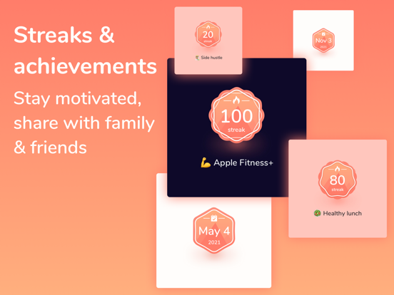 Carpe | Daily Habit To-do List iPad screenshot 4 - Lifestyle app