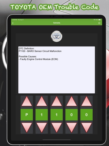 OBD2 Enhance Trouble Code Liteのおすすめ画像5