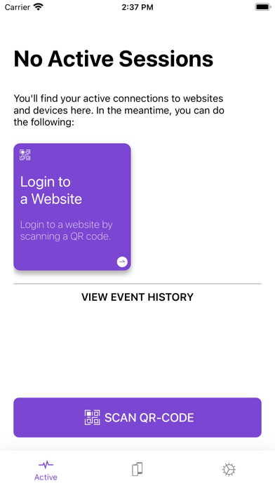 ENHALO Authenticator Screenshot