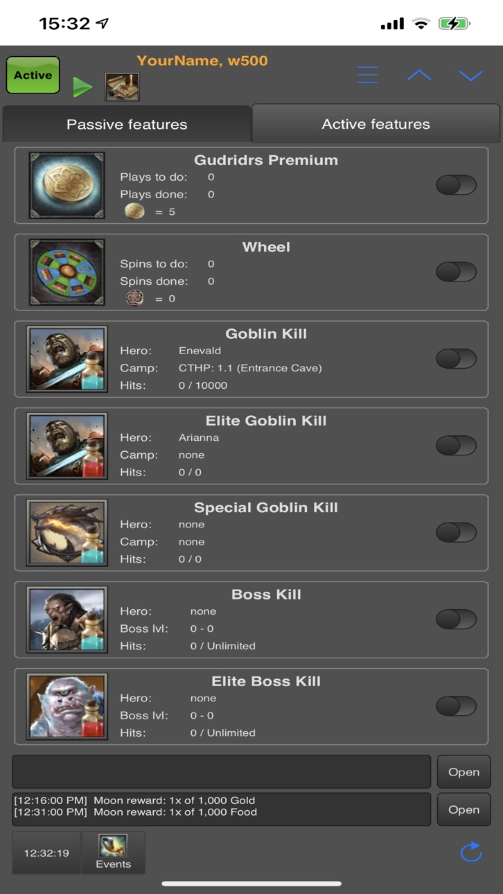 iPhone screenshot