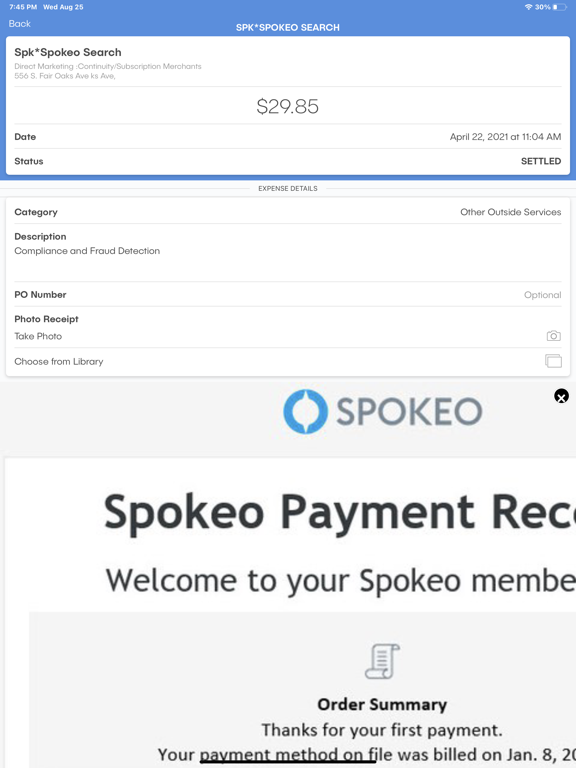 Screenshot #4 pour dash Card - Expense Management