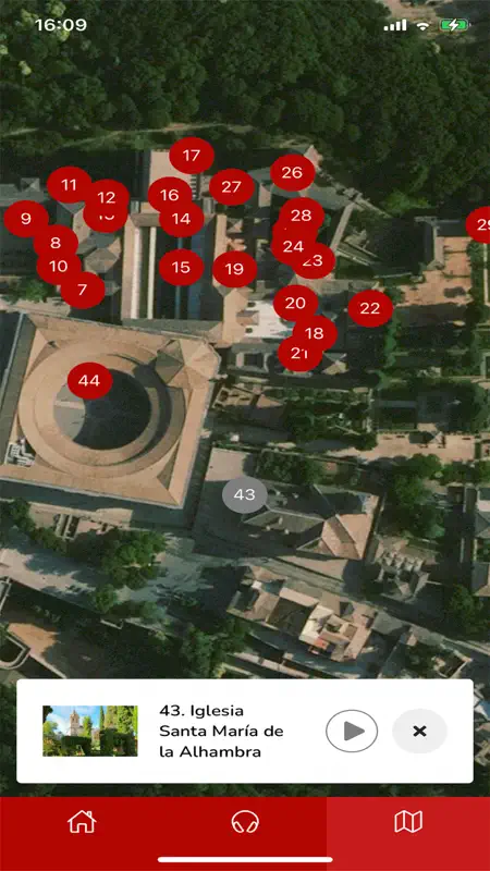 Audioguía Alhambra screenshot 6 of 7