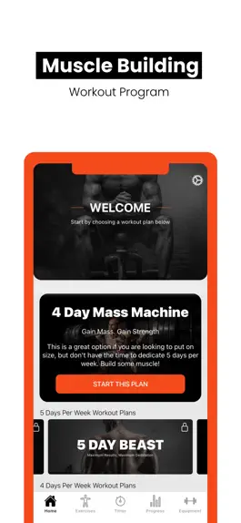 Game screenshot Muscle Building Workout Plan mod apk