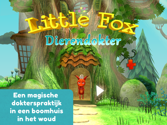 Little Fox Dierendokter 3D iPad app afbeelding 1