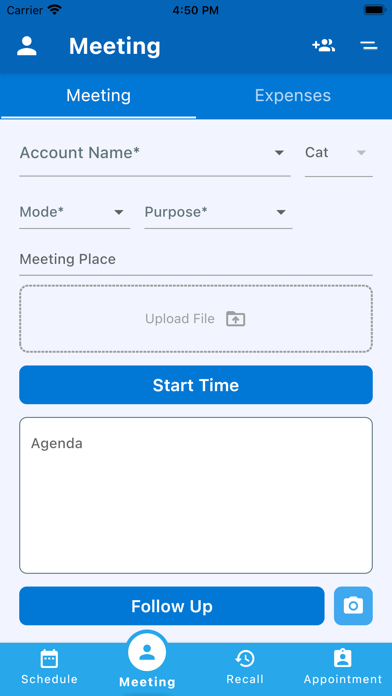 Account Management (AM) Screenshot