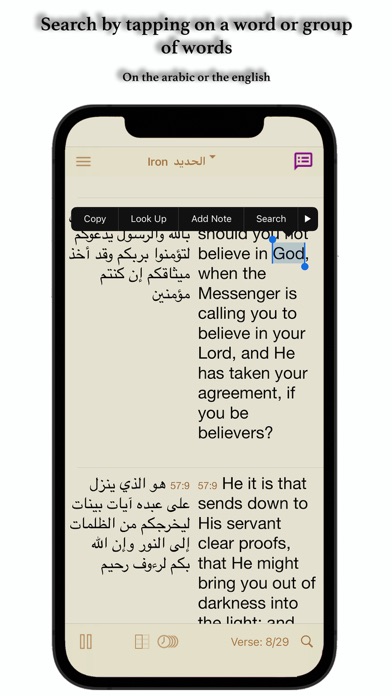Search Quran Screenshot