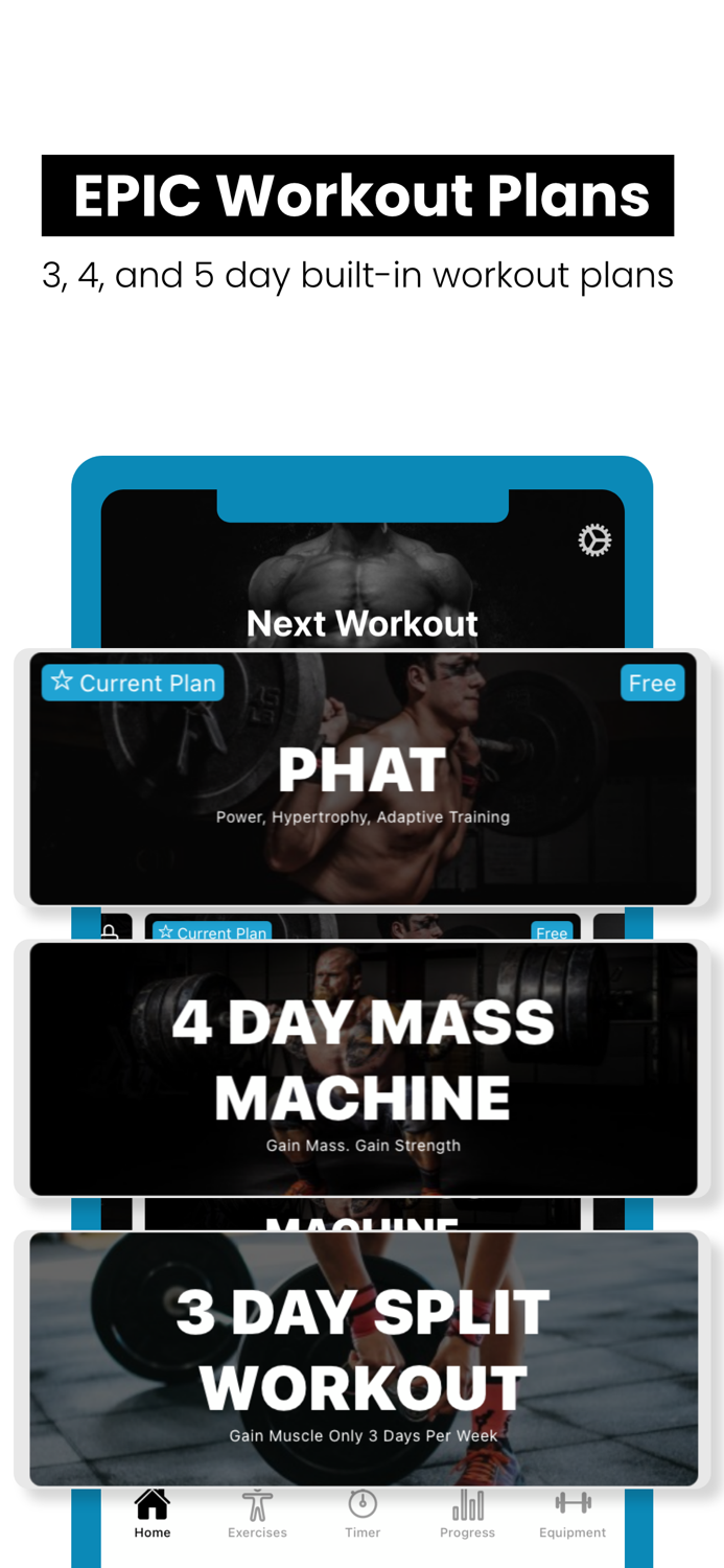PHAT Workout Plan for Muscle