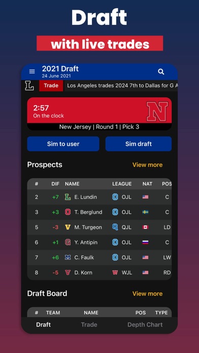 Hockey Legacy Manager 22 Screenshot