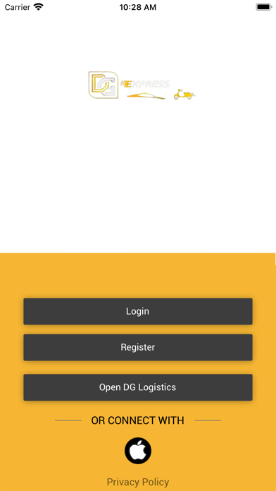 DG Express Cab - Ride-hailing Screenshot