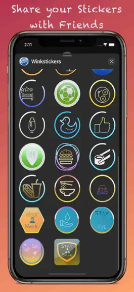 Game screenshot Stickers - Animated Stickers apk