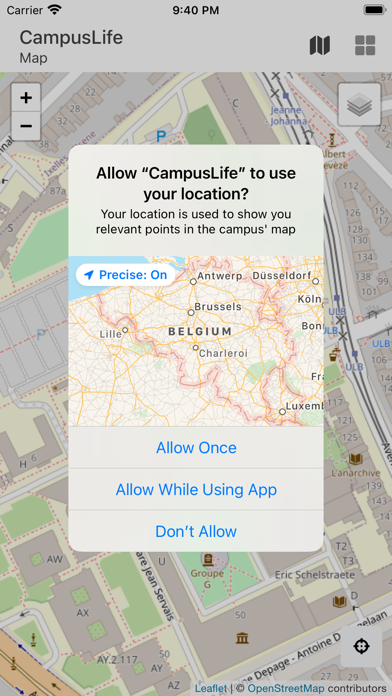 ULB CampusLife Screenshot