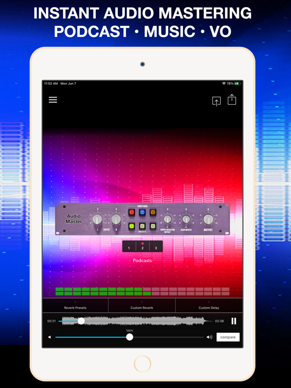 Screenshot #1 for AudioMaster Pro: Mastering DAW