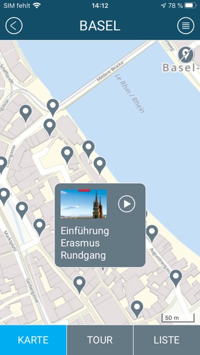 itour City Guide Screenshot