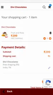 divi chocolates iphone screenshot 4