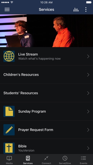 North Heartland Comm Church iPhone screenshot 2 - Education app