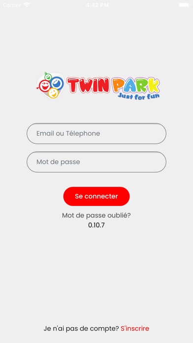 TWIN PARK APP Screenshot