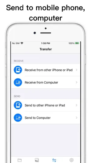 File Transfer-save videos pic screenshot 3
