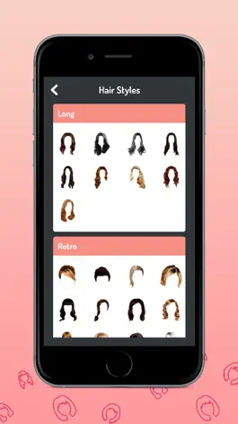 Game screenshot Women's Hairstyle Changer apk