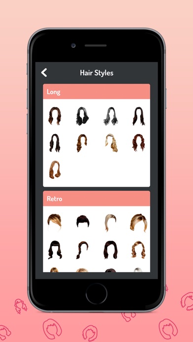 Women's Hairstyle Changer Screenshot