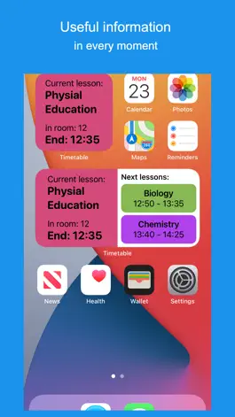 Game screenshot Timetable school hack