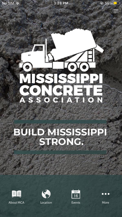 MS Concrete Association Screenshot