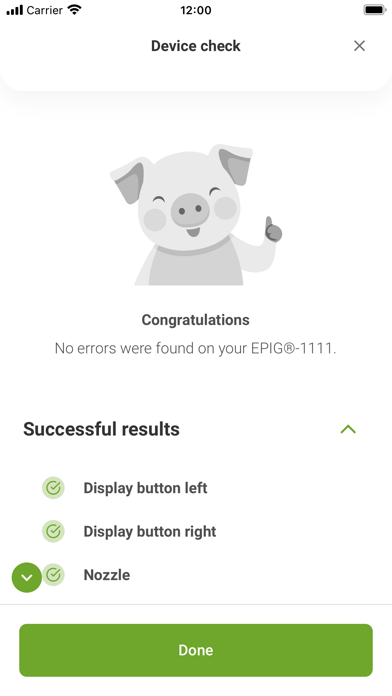 EPIG® App Screenshot
