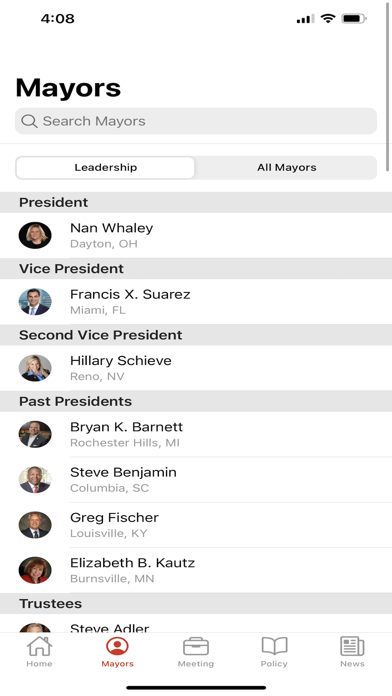 How to cancel & delete U.S. Conference of Mayors from iphone & ipad 3
