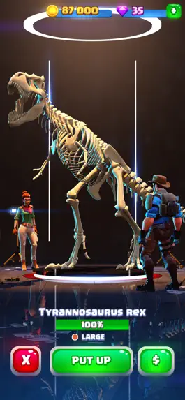 Game screenshot Dinosaur World: Fossil Museum apk