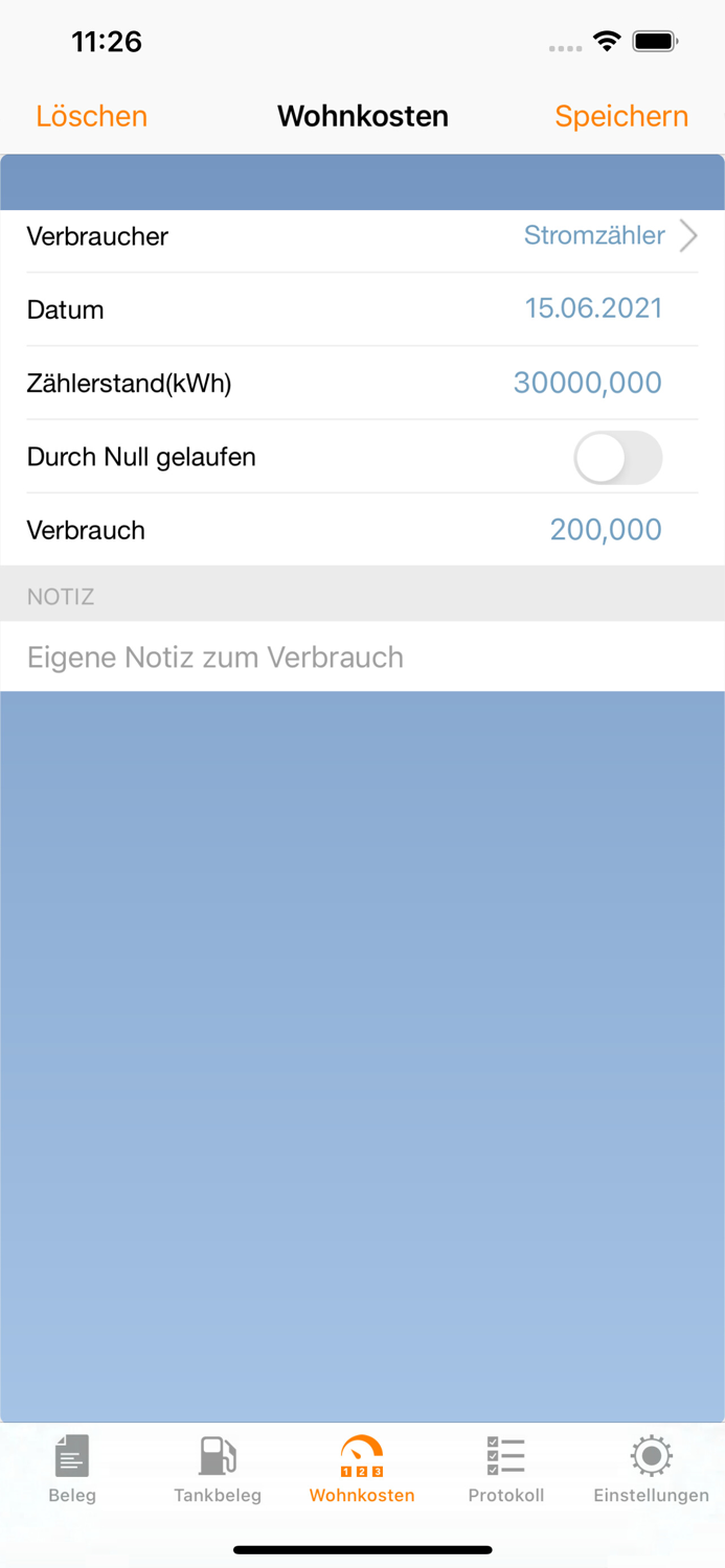 WISO Mein Geld Belegerfassung