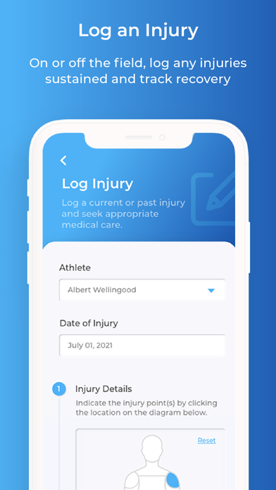 SportGait Mobile Screenshot
