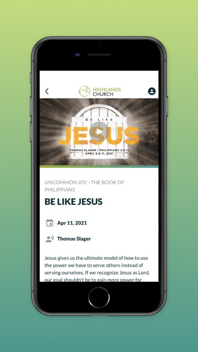 Highlands Church AZ Screenshot
