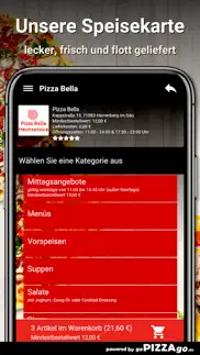 pizza bella herrenberg im gäu iphone screenshot 4