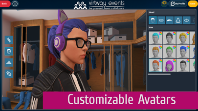 Virtway Events Screenshot